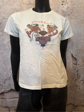 Harley Davidson White Caribbean Tee